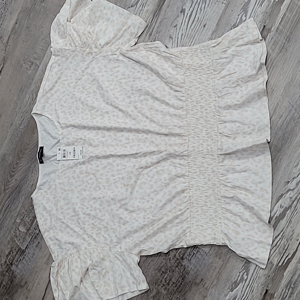 International Concepts top. NWT 4X